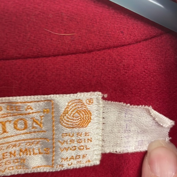 Vintage Pendleton blazer size 6 red - Picture 4 of 6